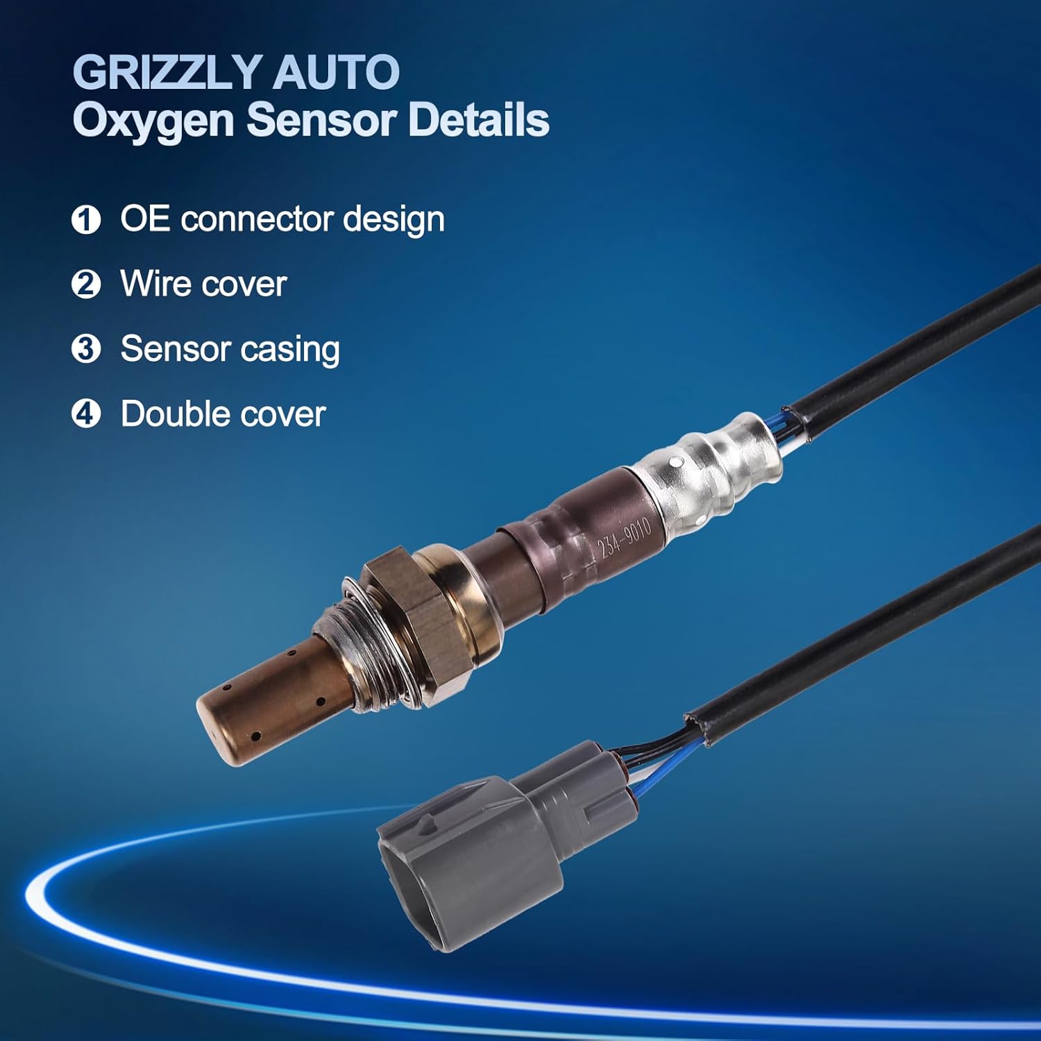 O2 Oxygen Sensor Upstream for Toyota Camry Solara 2.2L 2.4L L4 2000-2003, for Subaru Outback 3.0L H6 2001-2004, O2 Sensor Replace 234-9010 8946733040 8946733020 22641AA03C 1Pc