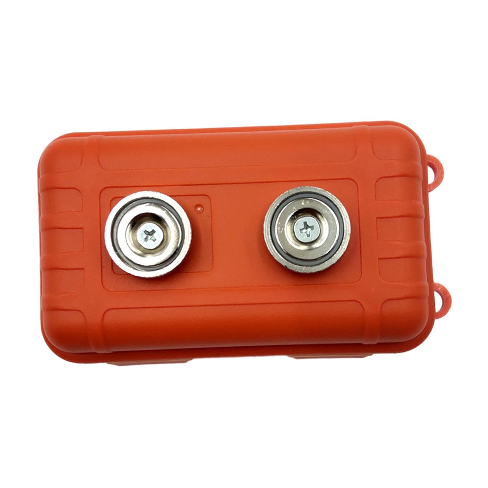 Magnetic Storage Box Equipment Hide Key Holder for Sports Under Table Picnic Orange-image-20