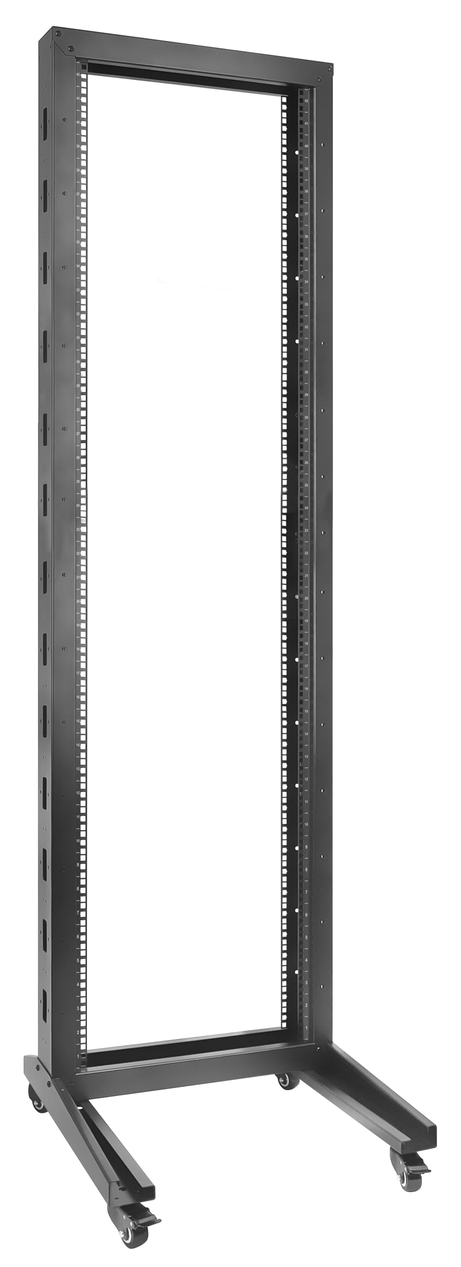 Intellinet 716451 Open Frame Rack 19" 42U 2 Montanti Nero