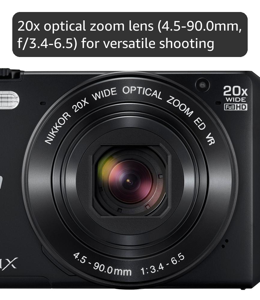 Nikon Coolpix S7000 Compact Digital Camera Black 16 0 Mp