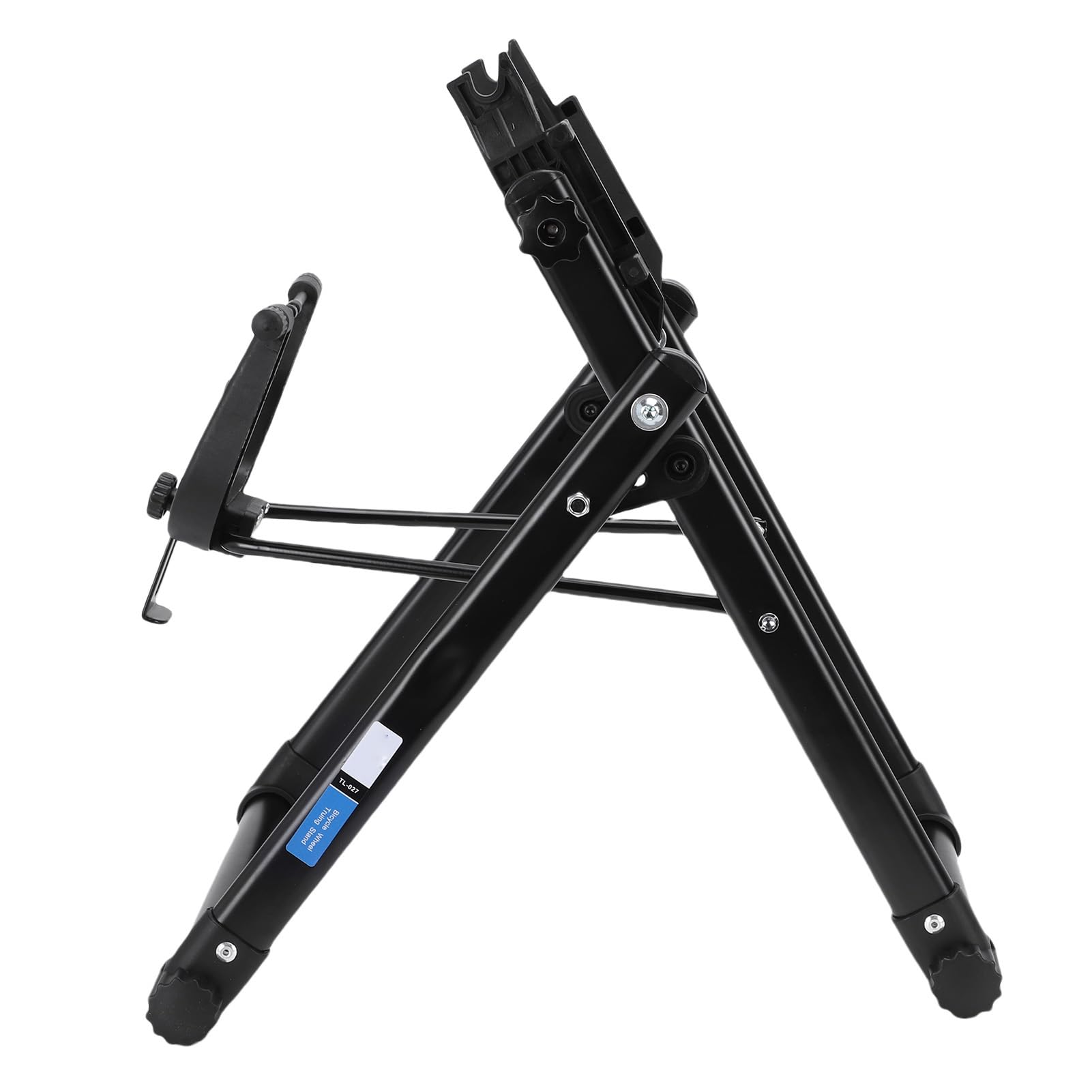 Fahrrad-Laufrad-Zentrierständer, Faltbarer Wartungshalter aus Kohlenstoffstahl für 16- Bis 29-Zoll-Räder, Ideal für Reparaturen an Mountainbikes und Rennrädern