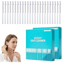 Reusable Sticky Ear Cleaning Stick, 2026 Upgraded Earwax Removal Adhesive Swabs, Gentle Ear Wax Removal Tools for Adults, Home 2 Set