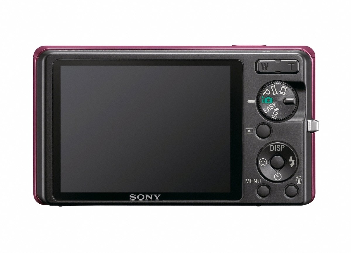 Sony DSC-W380 Cyber-shot Digital Camera - Red (14.1 MP, 5x Optical