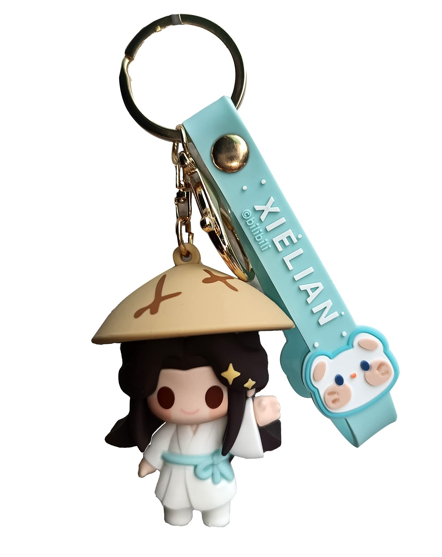 Xfapreal Women's Xielian Anime Heaven Officials Blessing Xie Lian Hua Cheng Keychians Tian Guan Ci Fu Keyring Keychains, One Size