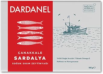 Dardanel Olive Oil  anakkale Sardine 105 gr