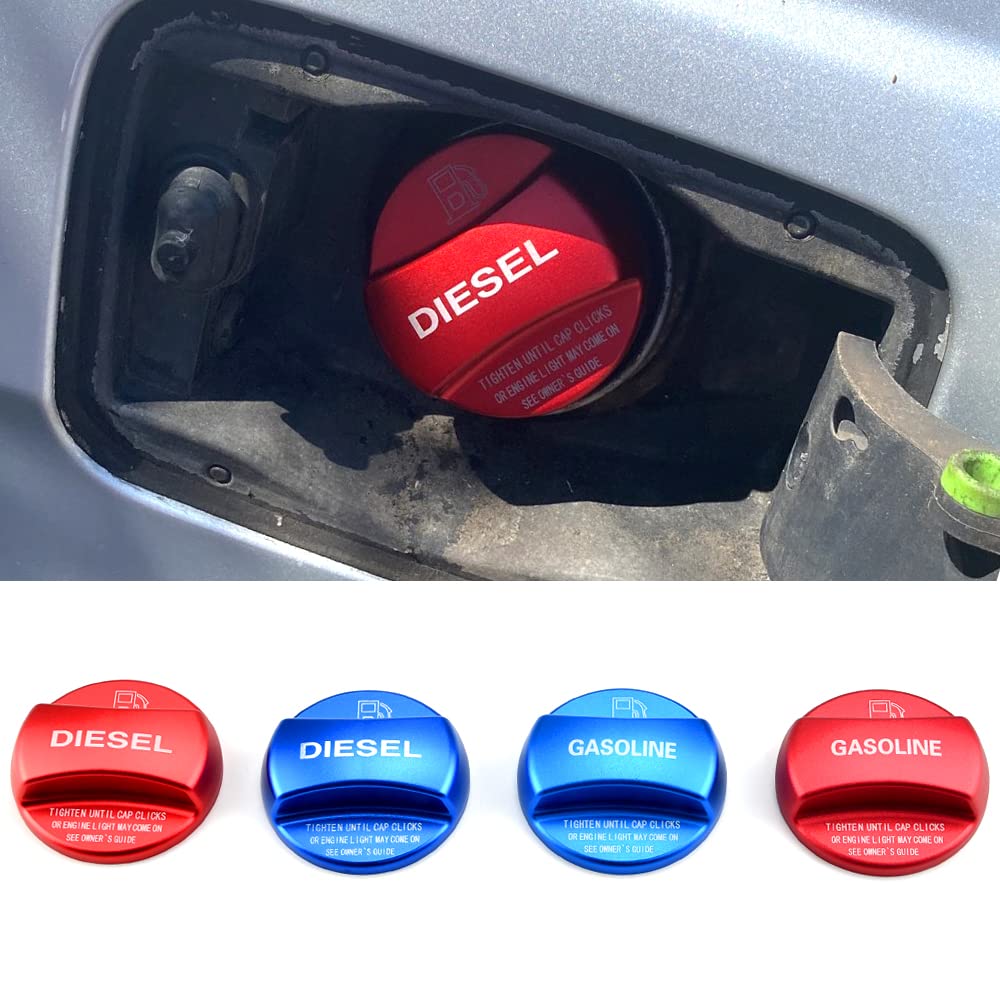 MKptopia Copri Tappo Benzina In Lega Per BMW – Cover Serbatoio Universale Per X1, X2, X3, X4, X5, X6, F10, F15, F30, E90 (Blu) - 4