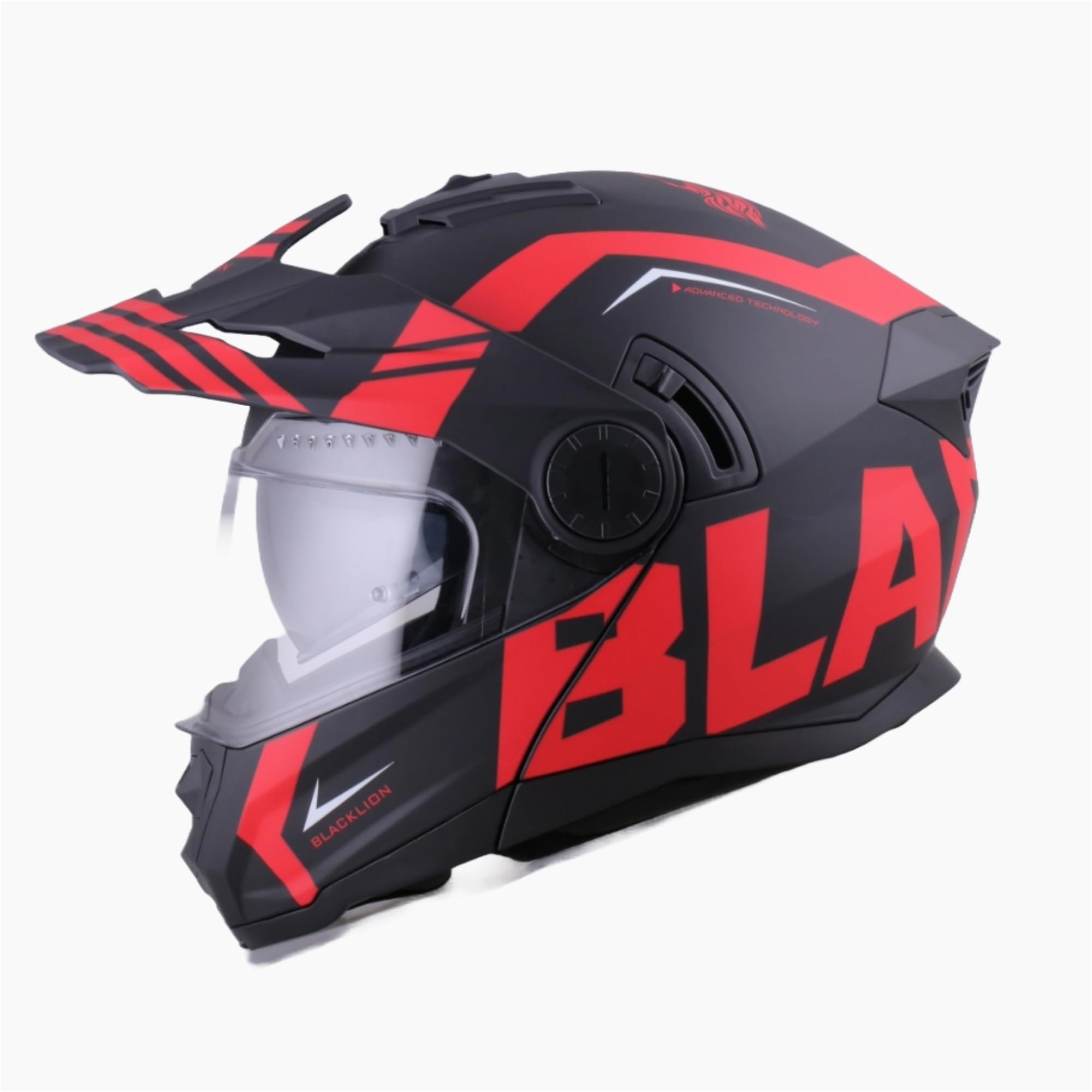 Moto Cross Adulte Lbgwp60-Speedway Casque Motocross - Lion - Casque De Motocross De Haute Qualite Ideal Pour Les Hommes Et Les Femmes Notre Casque Ouvert Est Ideal Pour Le Circuit Casque Velo