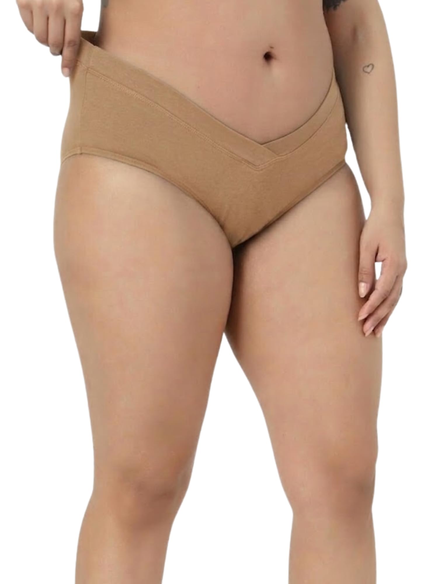 C-Section Friendly Panty For Women I Sits Comfortably Below C-Section Scar I All Round Elasticated Waistband To Ensure Snuggle Fit I Made With Softest Lenzing Micro Modal I Postpartum Underwear-image-30