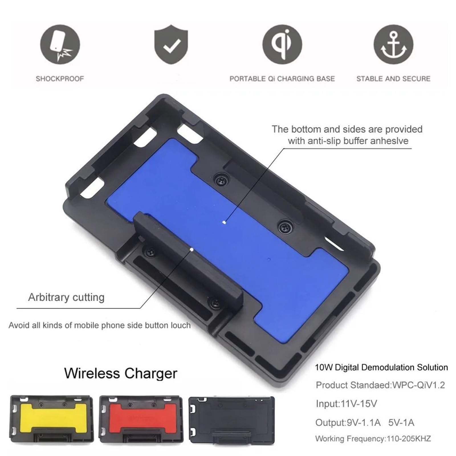Support de téléphone portable USB pour moto, Navigation, recharge, pour