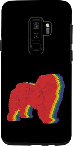 Galaxy S9+ Chow Chow Dog Gay Pride LGBTQ Supporter Rainbow Ally Case