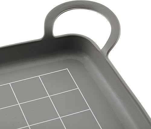 Miniatura 7 de Rachael Ray Tools and Gadgets - Alfombrilla antiadherente de silicona para asar y hornear, 10 pulgadas x 14.75 pulgadas, gris