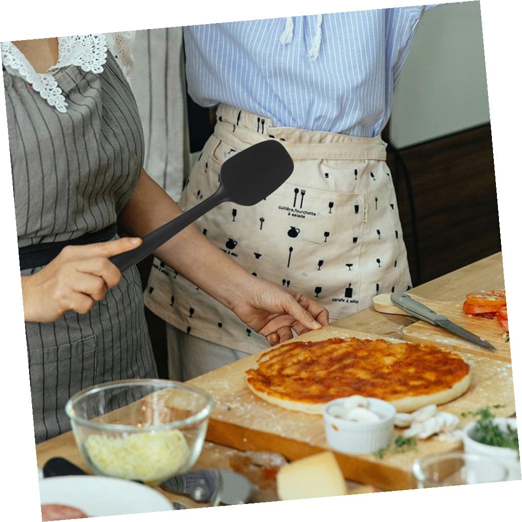 Juego de Espátulas de Silicona para Crema de 9 Piezas, Ligero y Flexible, Adecuado para Repostería y Alisar Pasteles en Cocina