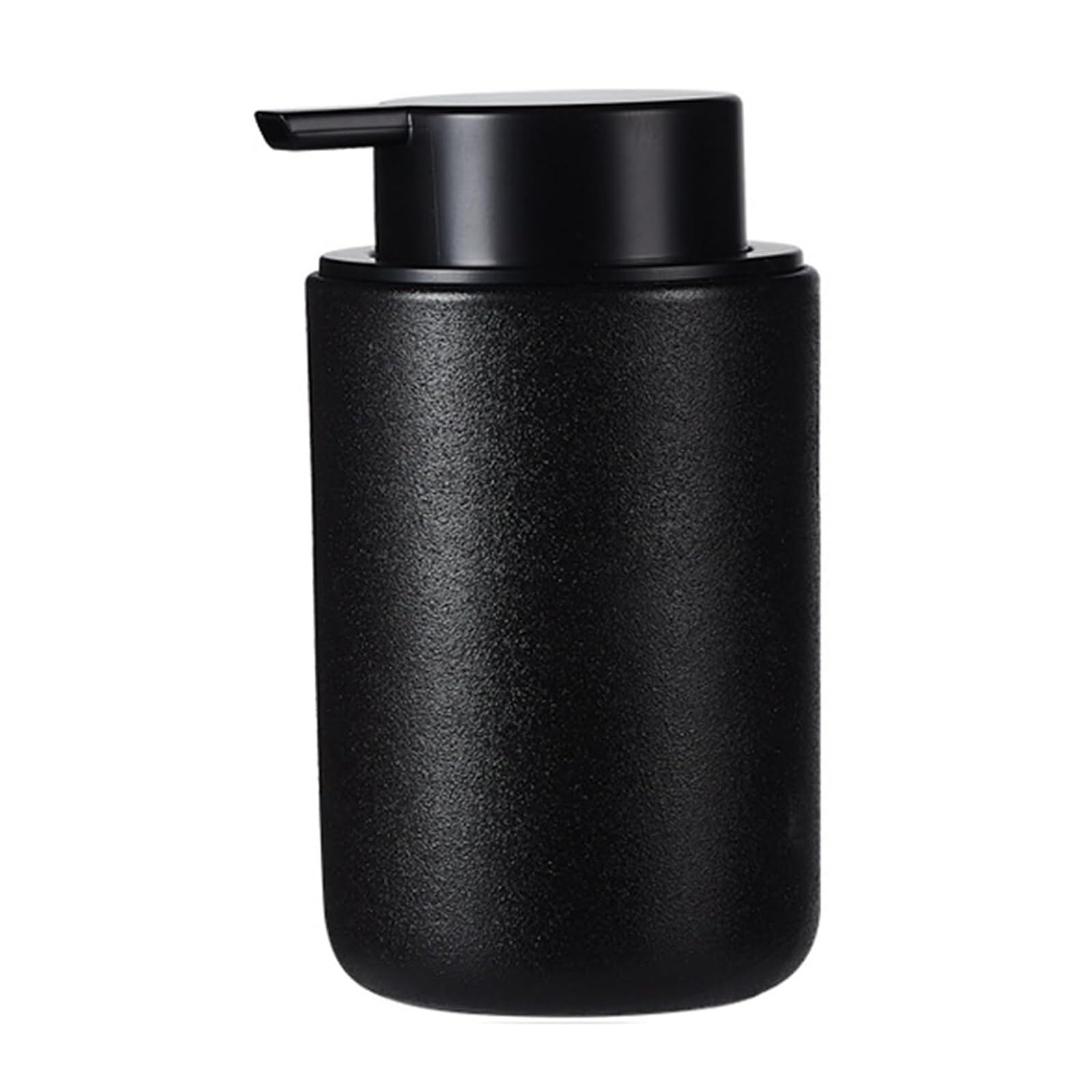 Qyleee Black-A Hand Ceramic Foaming Bottles 350Ml Hand Foam With Pump For Barthroom Kitchen Dish For Bathroom(Black-A)
