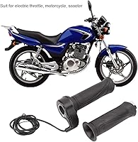 Vista 3 de Acouto Acelerador eléctrico, empuñaduras de mango de acelerador de bicicleta eléctrica, empuñaduras de acelerador y cable de agarre para bicicleta