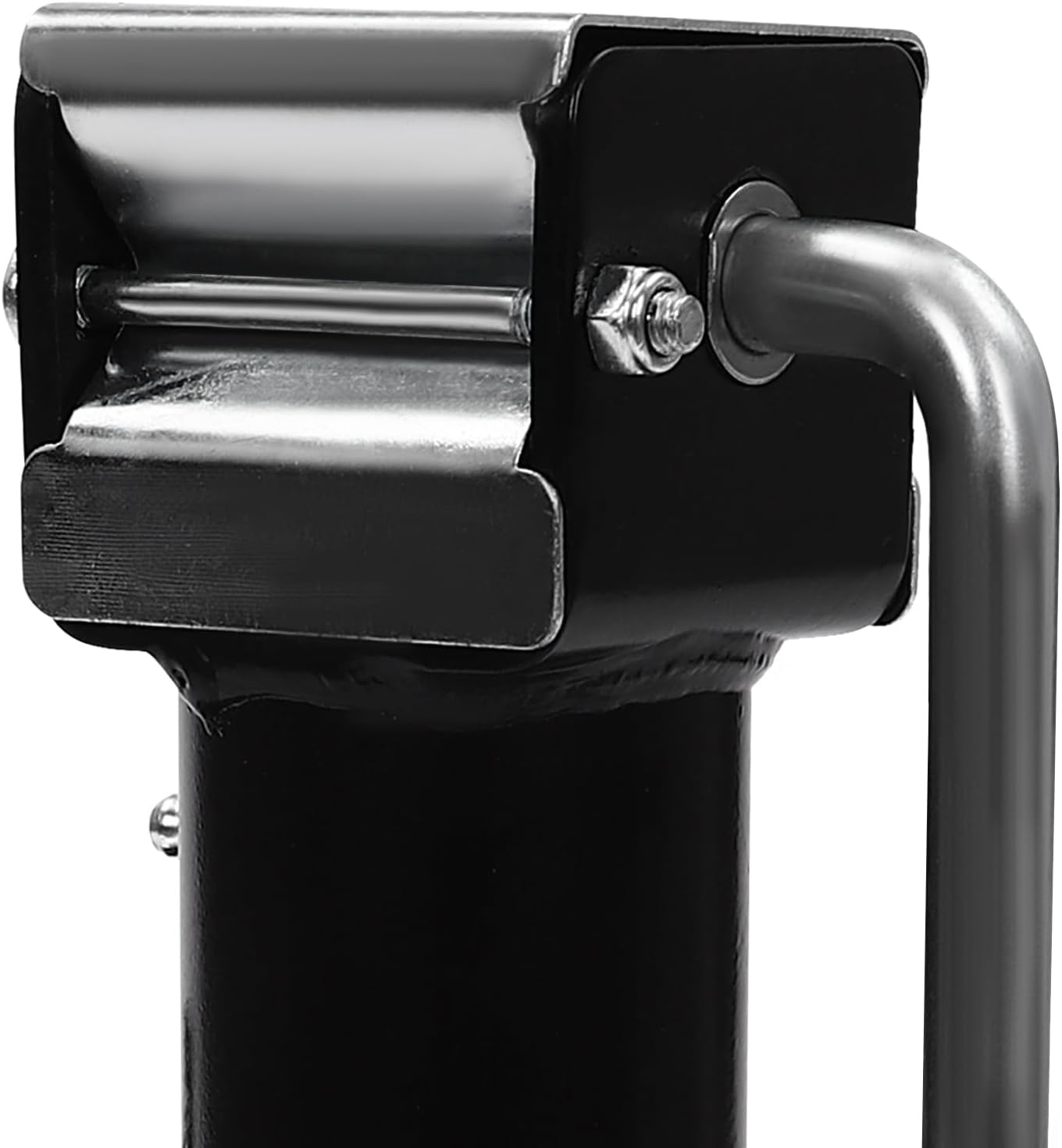 2200 lbs Trailer Jack Weld-On Pipe-Mount Swivel Trailer Jack 10.23 Inches Vertical Travel with Long Handle for Car/Truck/SUV Repair Horse Trailer Utility Trailer Yacht Trailer