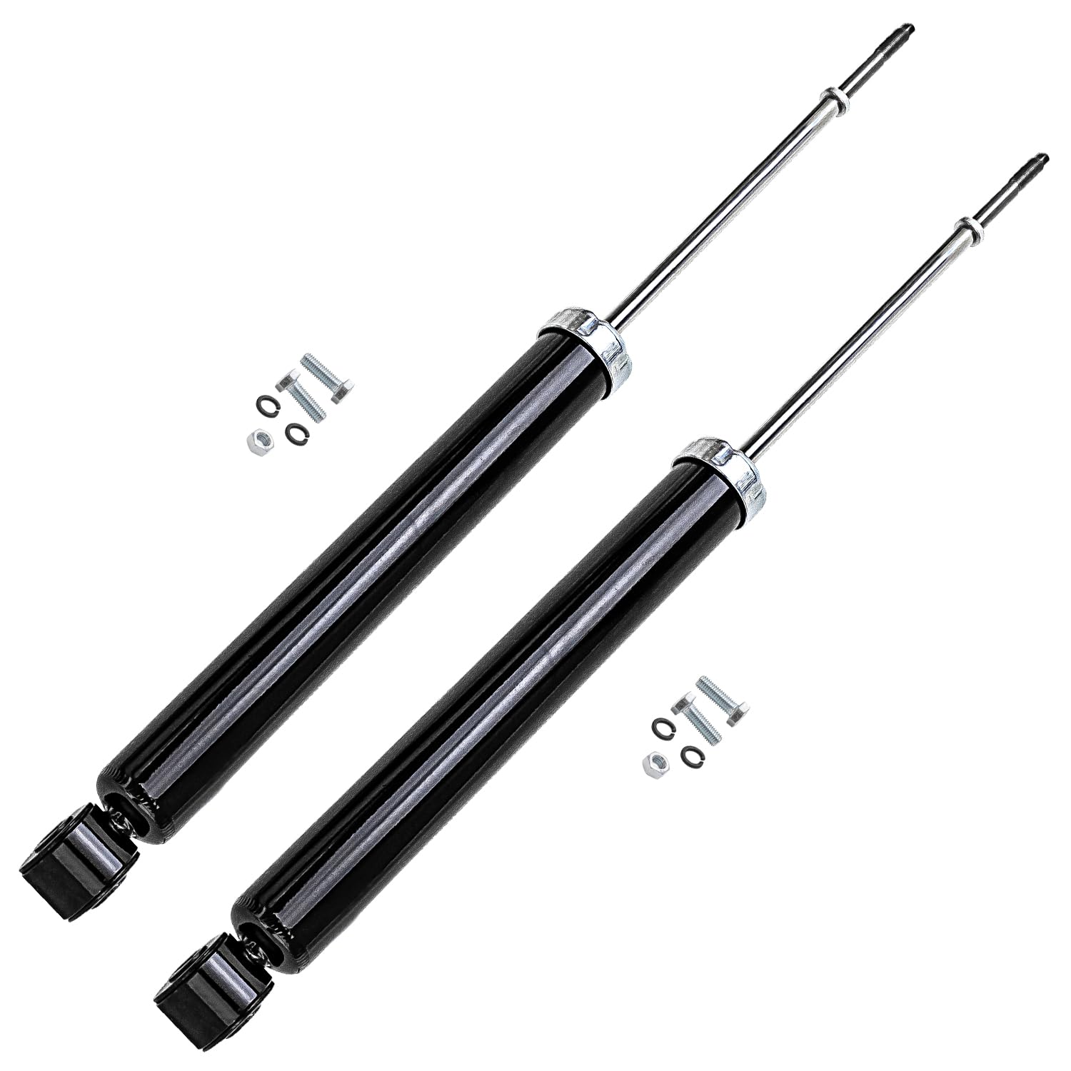 Detroit Axle - 2pc Rear Shock Absorbers for 2001-2006 Hyundai Santa Fe