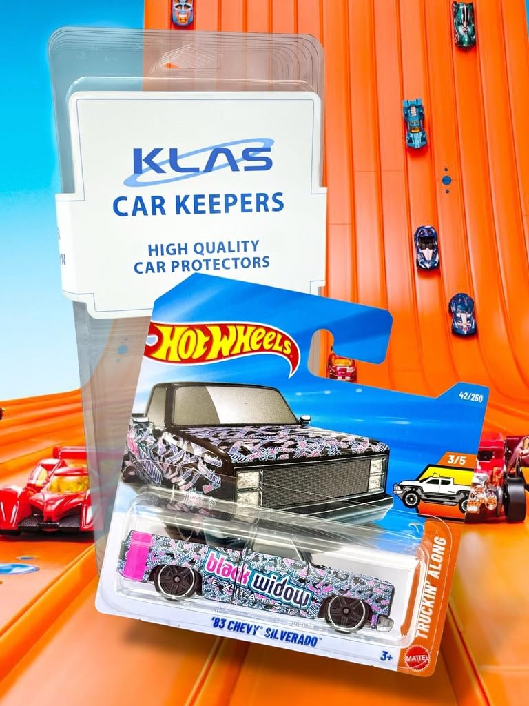 Hot Wheels '83 Chevy Silverado (Black, White & Pink) 3/5 Truckin' Along, 2026-42/250 (Short Card) - Image 2