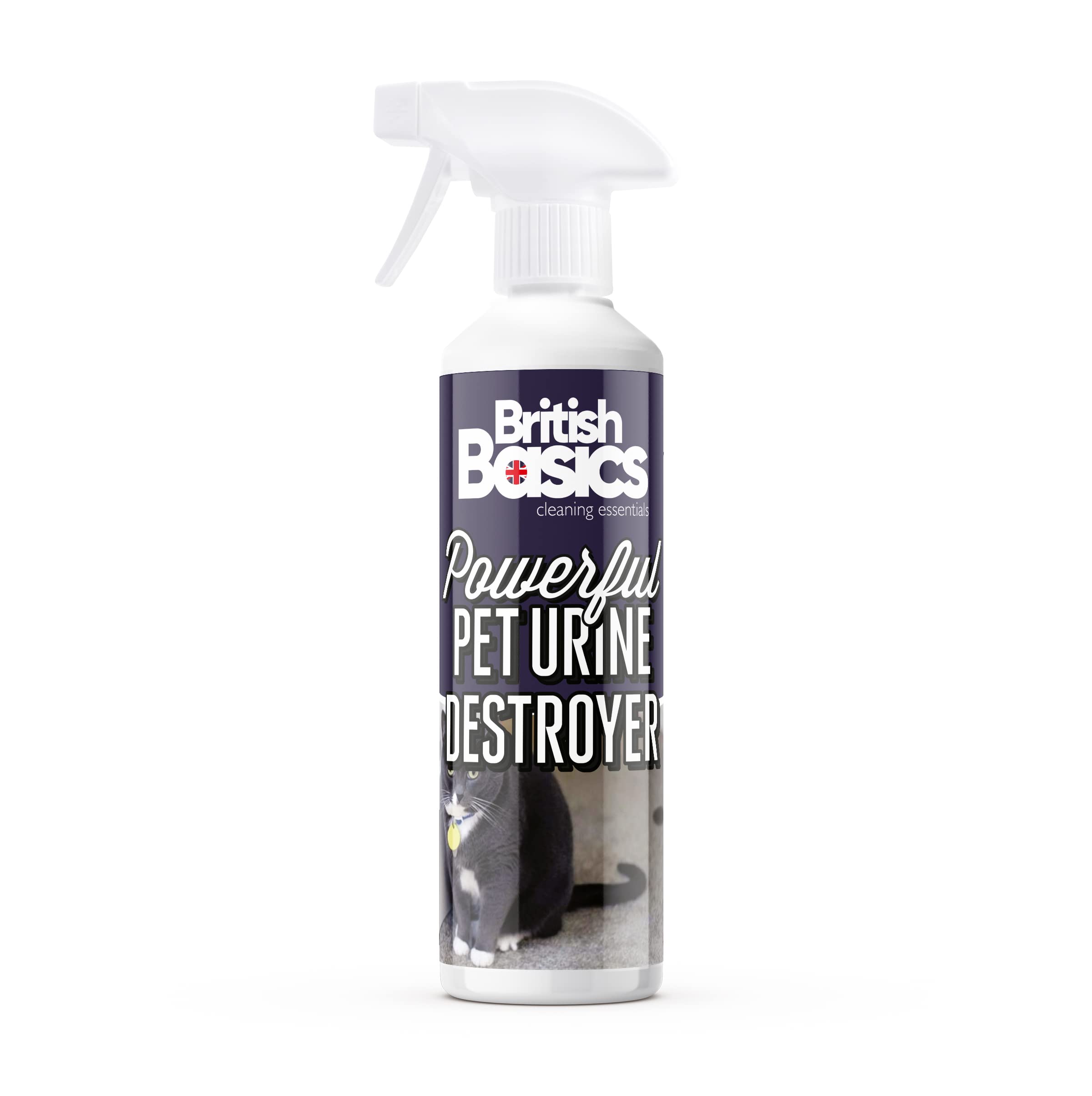 Britishbasics Pet Urine Destroyer | Enzyme Based Odour Eliminator/Smell Remover 500Ml