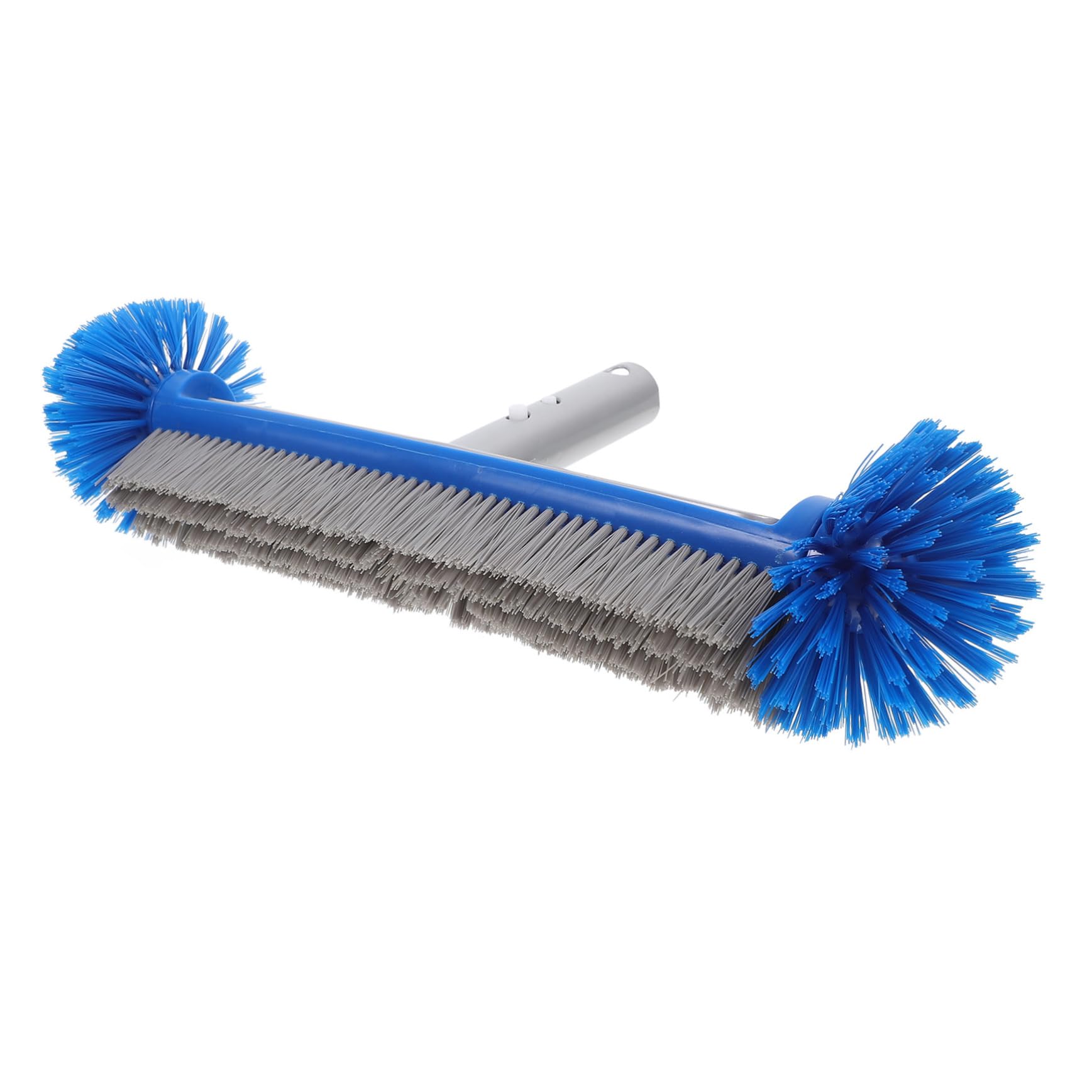 Cepillo de Limpieza de Piscina de 16 Pulgadas Azul Aluminio Nylon