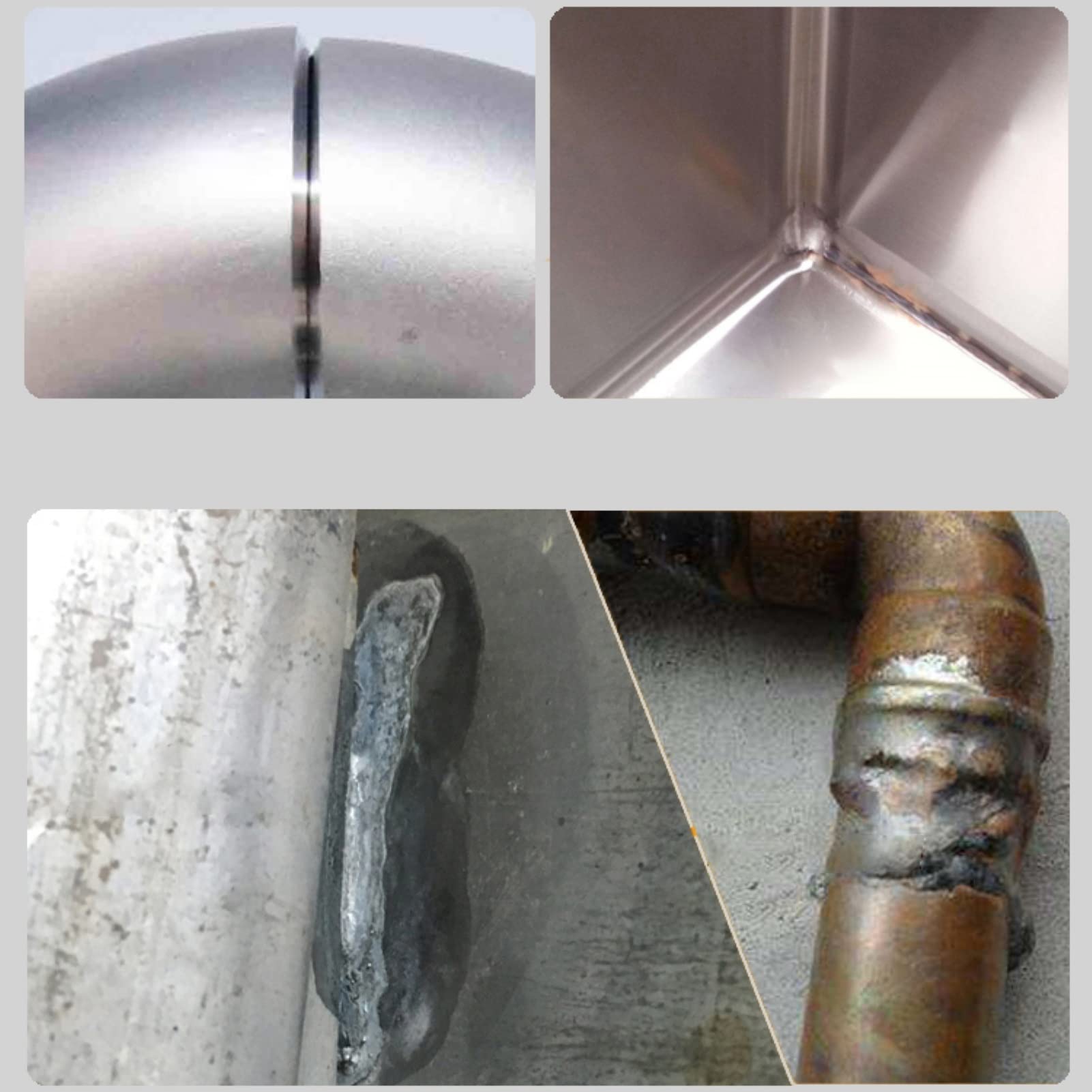 Varillas de soldadura de barra de aluminio, kit de soldadura de tubería de cobre, varilla de soldadura fuerte sin fundente, varillas de soldadura de aluminio fáciles de baja temperatura (Color : 50