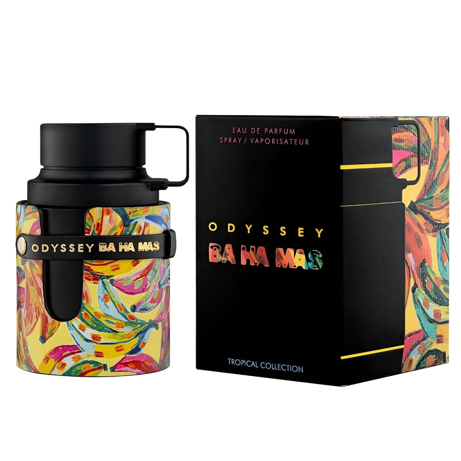 Odyssey Ba Ha Mas Tropical Collection – Fruity, Aquatic, Woody – Eau de Parfum Spray Long-Lasting Fragrance for Unisex, 3.4 Ounce / 100 ml