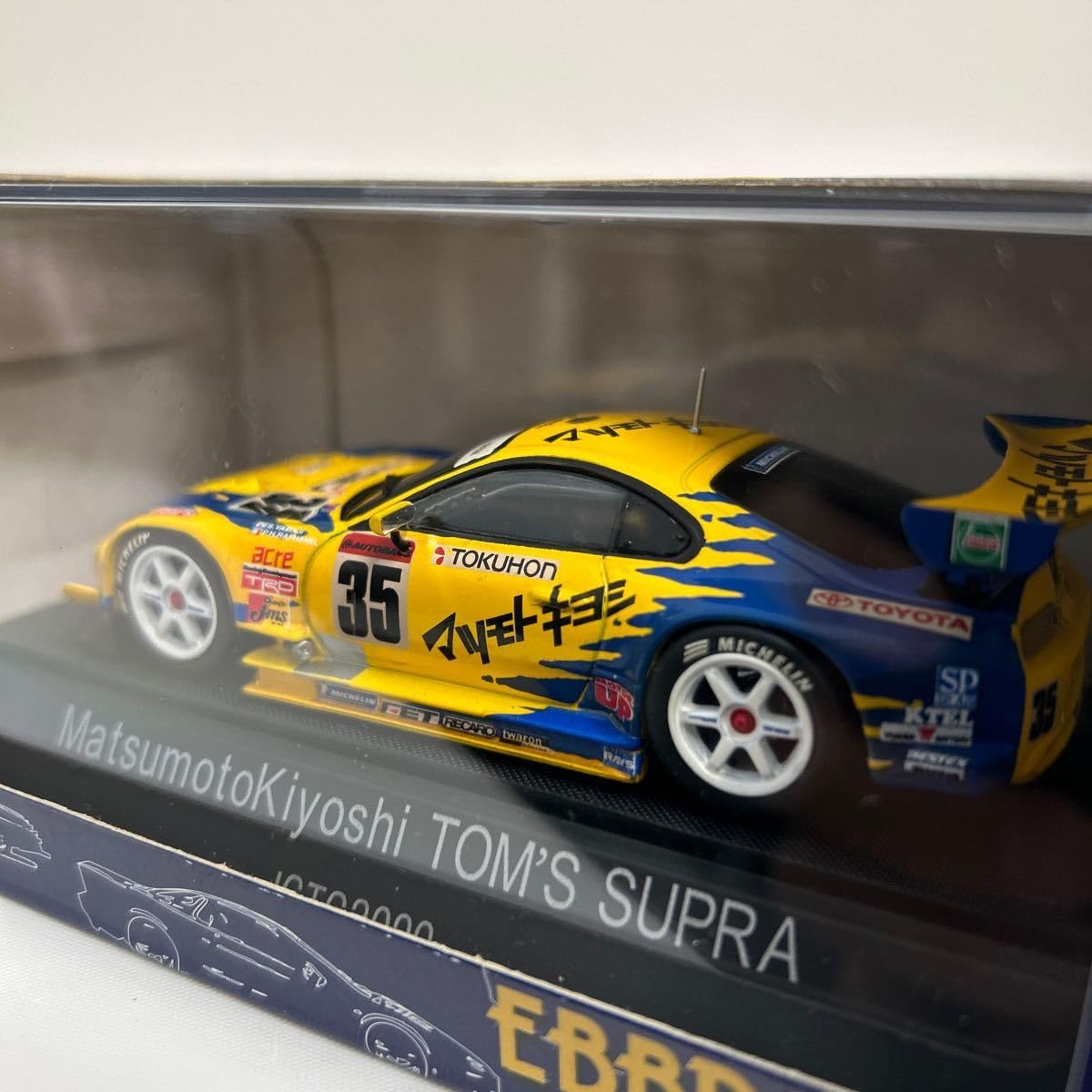 Amazon | 1/43 MATSUMOTOKIYOSHI TOM'S ミニカー Supra #35 JGTC
