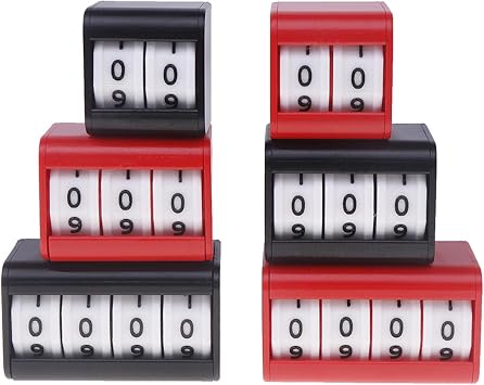 Compact Digital Score Recycle Game Counter for Chess, Classroom & Strategy Board Table Score Counter