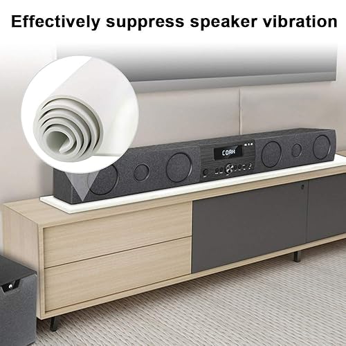 Miniatura 55 de Storystore Hojas de neopreno de aislamiento de espuma con adhesivo, 1/16 pulgadas de grosor x 12 pulgadas de ancho x 59 pulgadas de largo, rollo