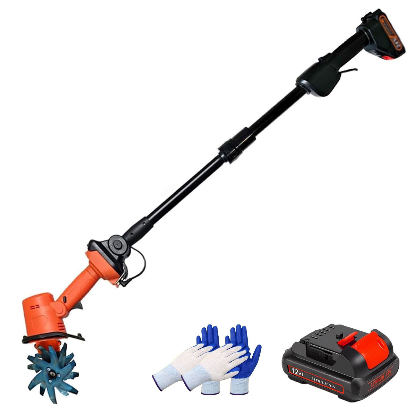 Mini motoculteur sans fil 21V pour biner la terre sans mal de dos