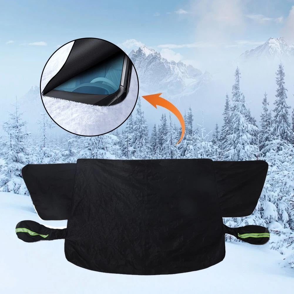 Couverture Magnétique De Pare-Brise Avant De Voiture, Couverture De Pare-Brise Anti-Gel Et Neige, Tissu Oxford, Pare-Soleil Automobile Bâche Pare Brise Protection