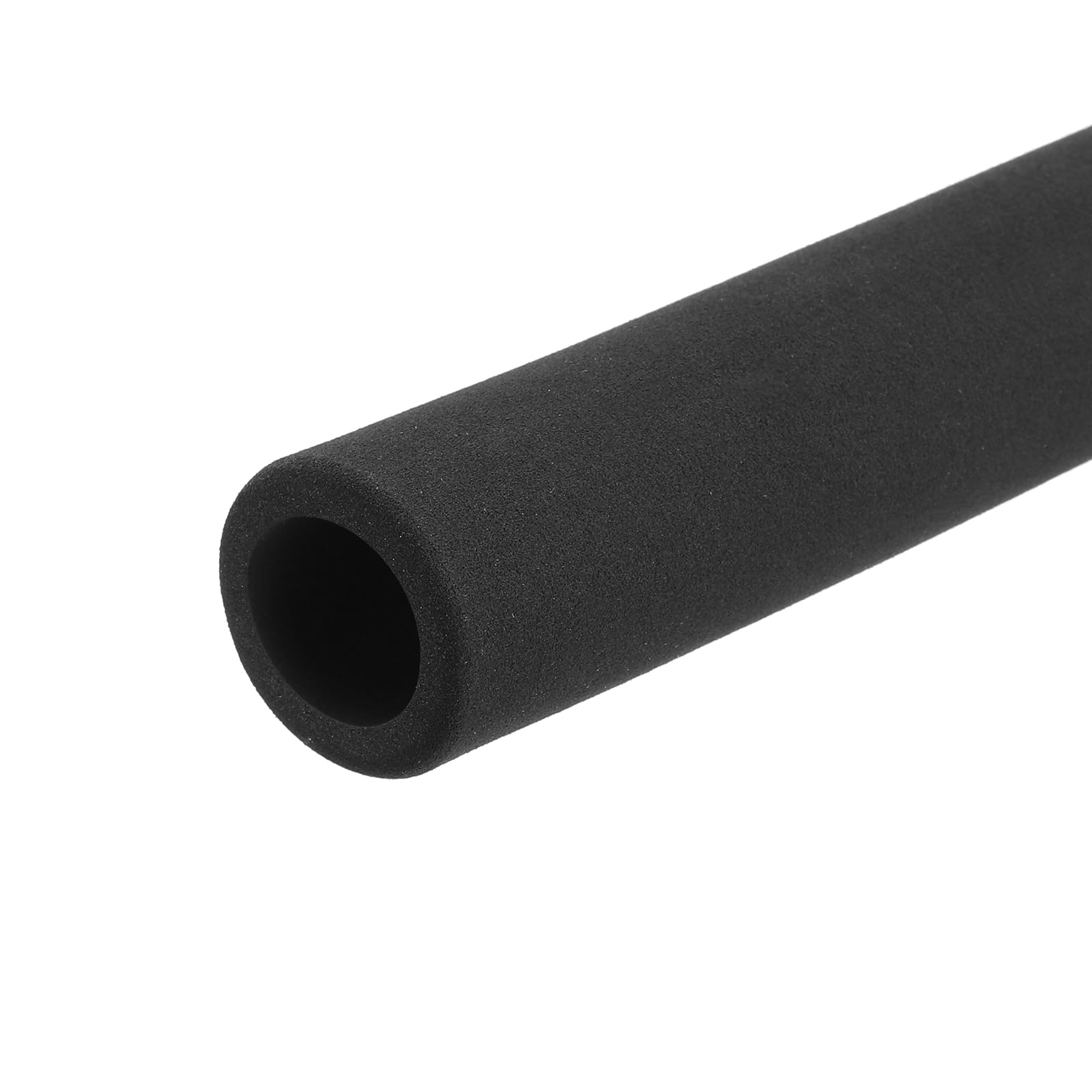 uxcell Pipe Insulation Tube Foam Tubing for Handle Grip Support 22mm ID 32mm OD 290mm Length Heat Preservation Black