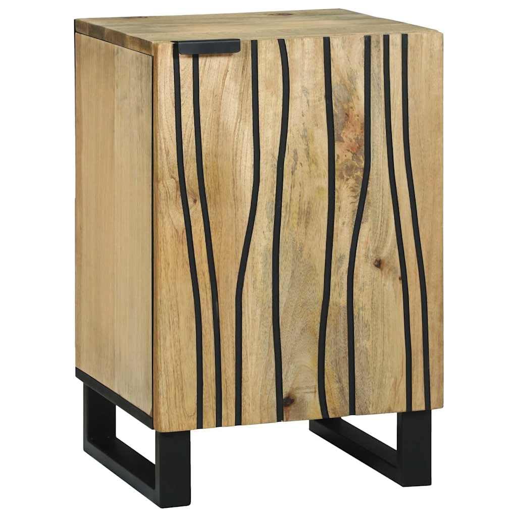 Armario para debajo del lavabo en madera y acero, ideal para un baño ordenado y moderno