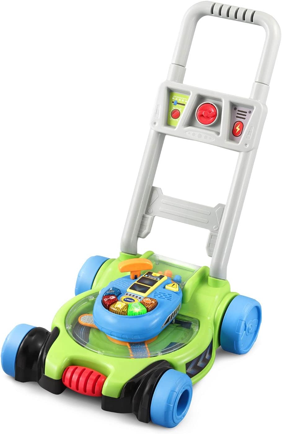VTech Pop and Spin Mower Toy (Frustration Free Packaging), Green