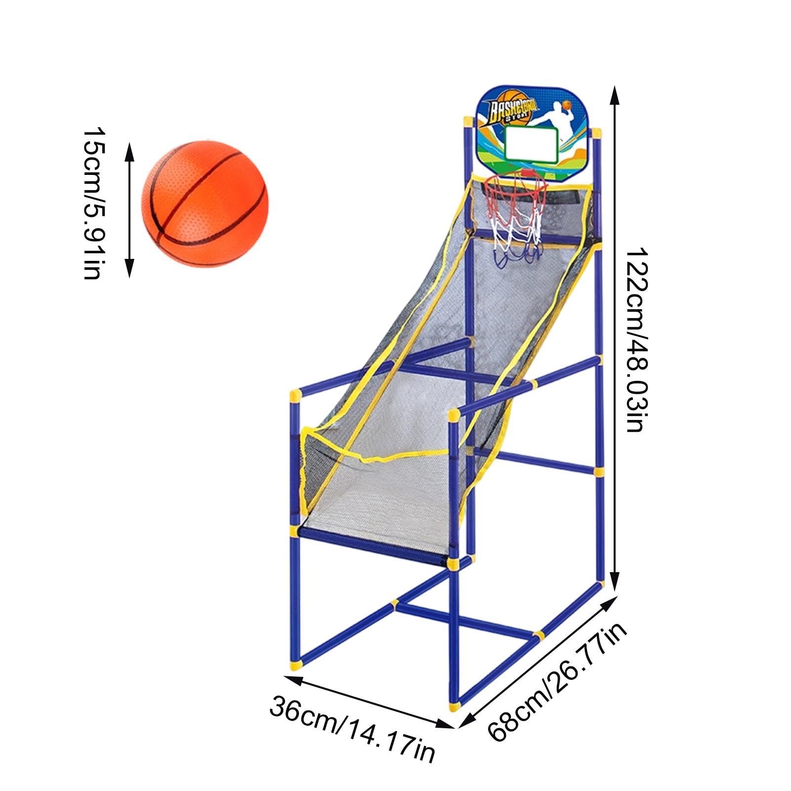 Kinder Basketballspiel Mit Ring Tragbare Sportspiele Mit Einer Luftpumpe | Basketballring Kinder Für Im Freien, Hinterhof, Kinderspielplatz, Park, Camping, Partys, und Karneval