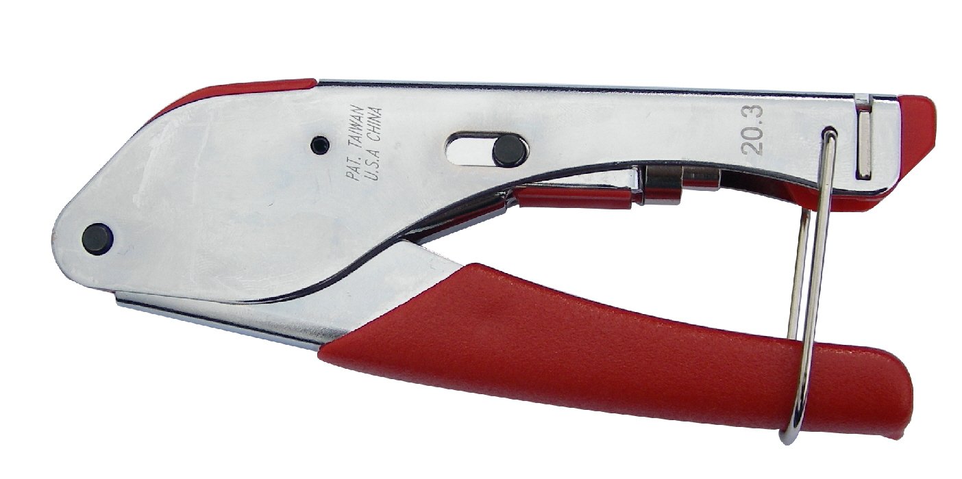 Snap Seal Compression Crimp Tool Type F Plug For RG6 WF100 Coax Cables