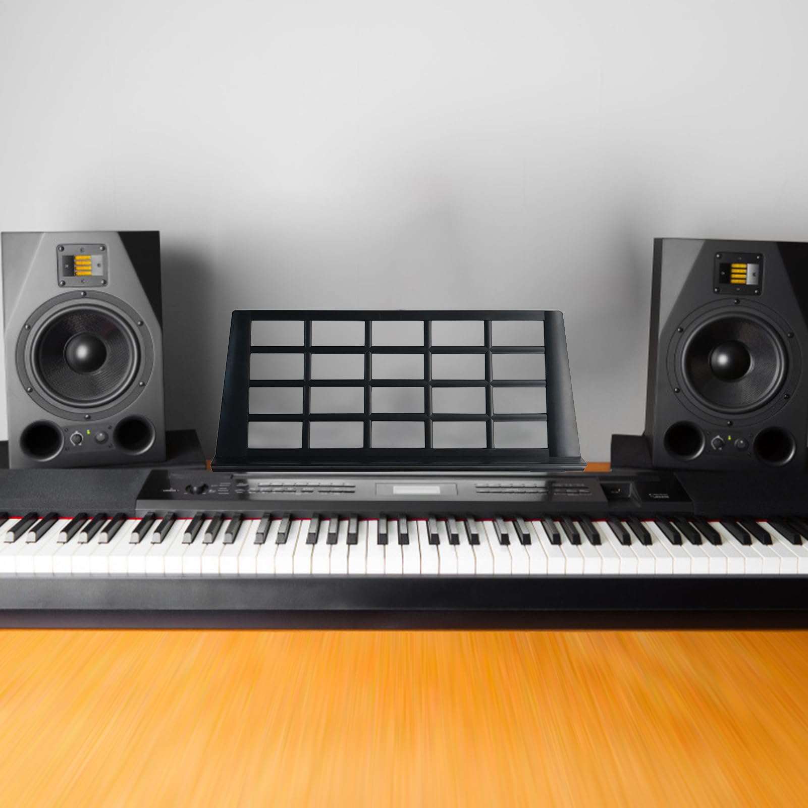 Amazon | キーボード楽譜ホルダー |角度調整可能な譜面台 |折りたたみ