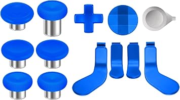Accessories for Xbox Elite Controller Series 2-13 in 1 Replacement Paddles Thumbsticks Joystick Analog Sticks Parts Repair Kit Component Set with 2 D-Pads, 1 Tool
