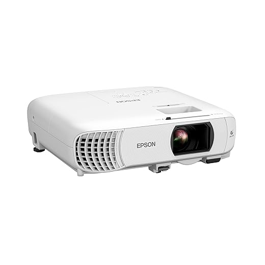Epson Home Cinema 980 Projetor 3LCD 1080p de 3 chips, cor de 4.000 lúmens e brilho branco, streaming/jogos/home theater, alto-falante embutido, inclinação de imagem automática, contraste 16000:1, 2