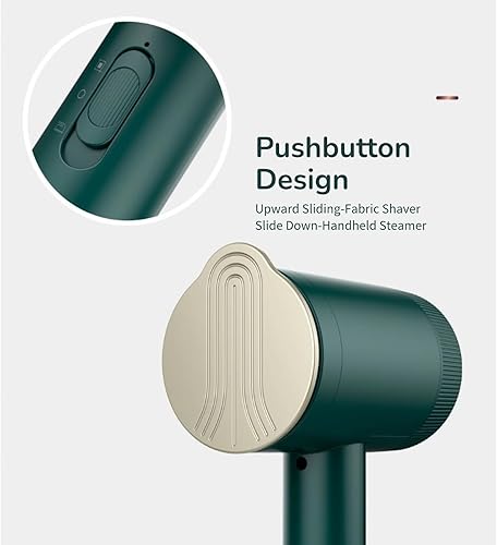Miniatura 7 de Vaporizador de mano, afeitadora de tela, planchado y removedor de pelusa 2 en 1, calentamiento rápido de 10 segundos, afeitado rápido, mini plancha