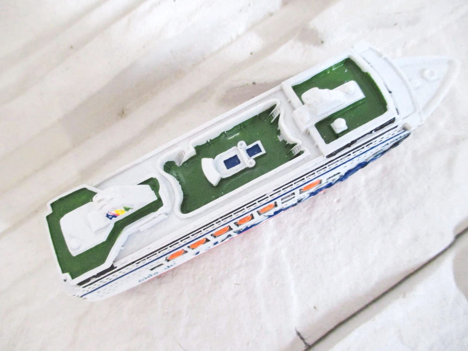 Schiff Modell Kreuzfahrtschiff MS Aidamira Aida 12cm Poly Cruise Ship NEU