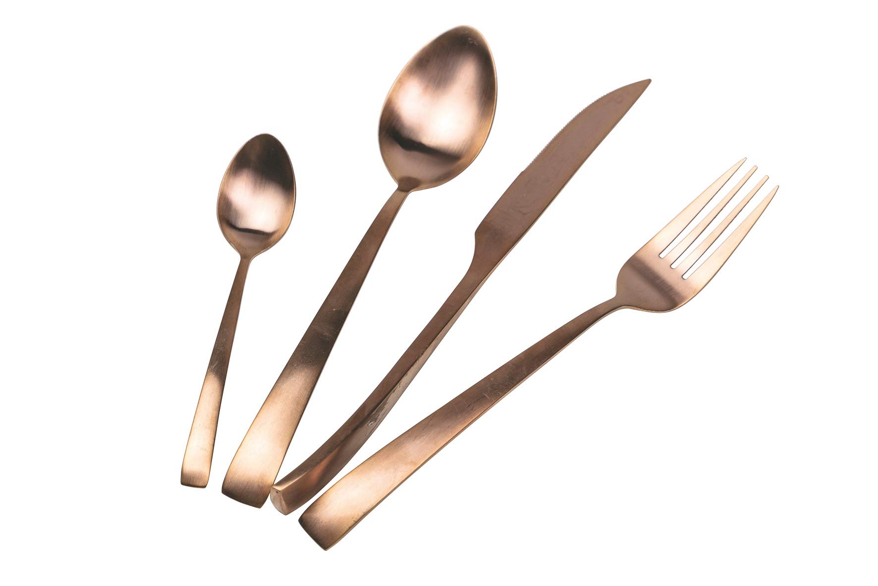 Villa d'Este Home Tivoli5905210 Park Avenue Set 24 PCS MATT Copper, Stainless Steel