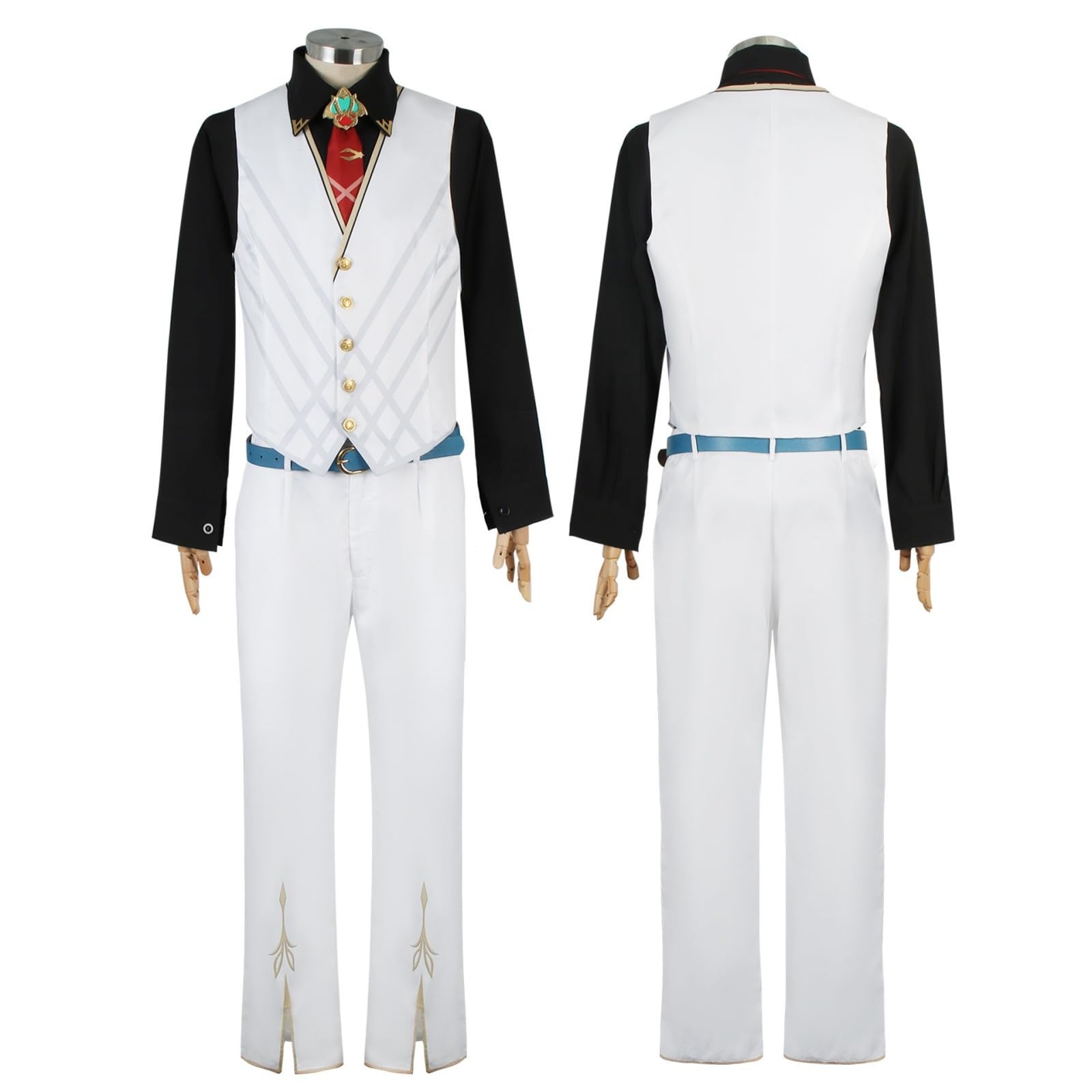 Amazon.co.jp: CHIASA 原神 Genshin カーヴェ 卡维 コスプレ衣装セット