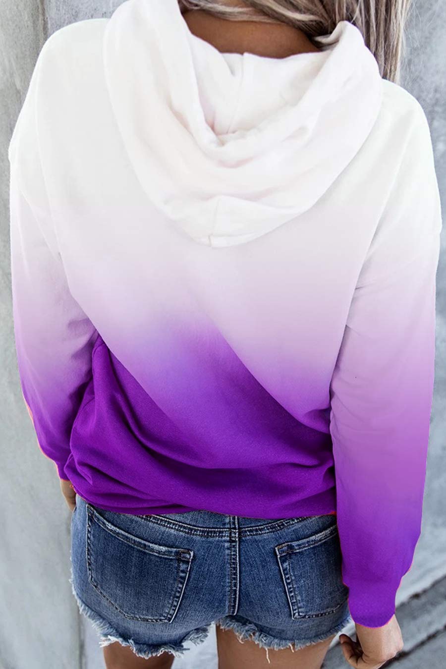 HVEPUO Pull à capuche batik pour femme - Imprimé kawaii