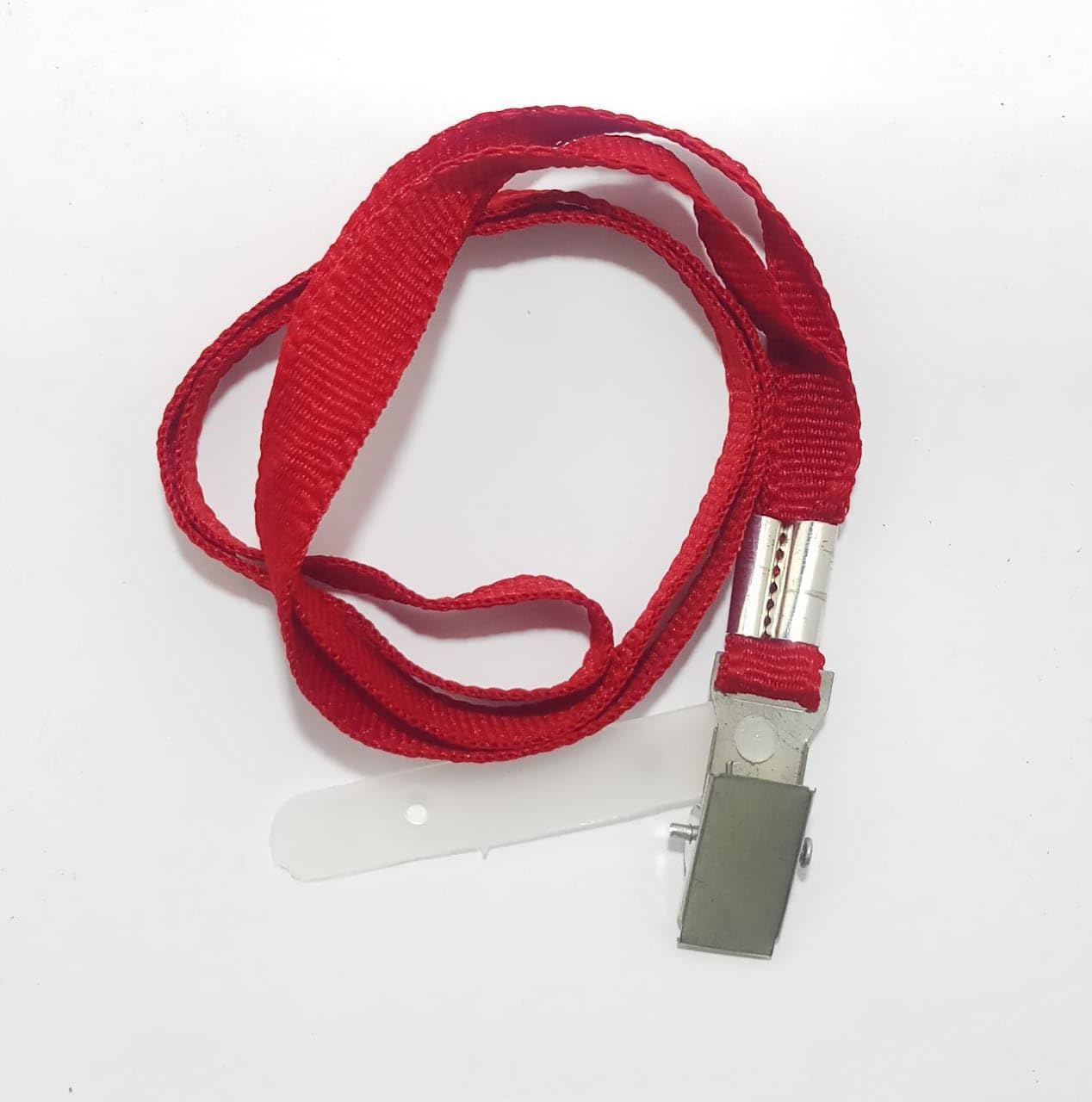 F17 12mm Maroon Lanyards (2 Pack) – Flat Woven ID Badge Holder Straps with Heavy Duty Metal Bulldog Clips for Office, School, Events & Conferences ID Badges-image-36