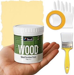 DWIL Matte Finish Furniture Paint - 5 Oz Wood Paint for Cabinets, Doors,...