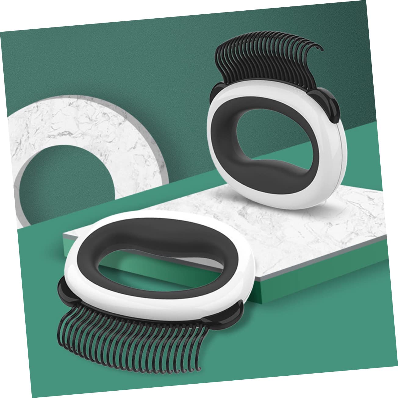 Yardwe 5stücke Katzenbürste Für Sanfte Pflege Ergonomischer Entfilzungskamm Zur Entfernung Von Unterwolle Und Losem Fell Für Langhaar Und Kurzhaarkatzen Leicht Zu Reinigen