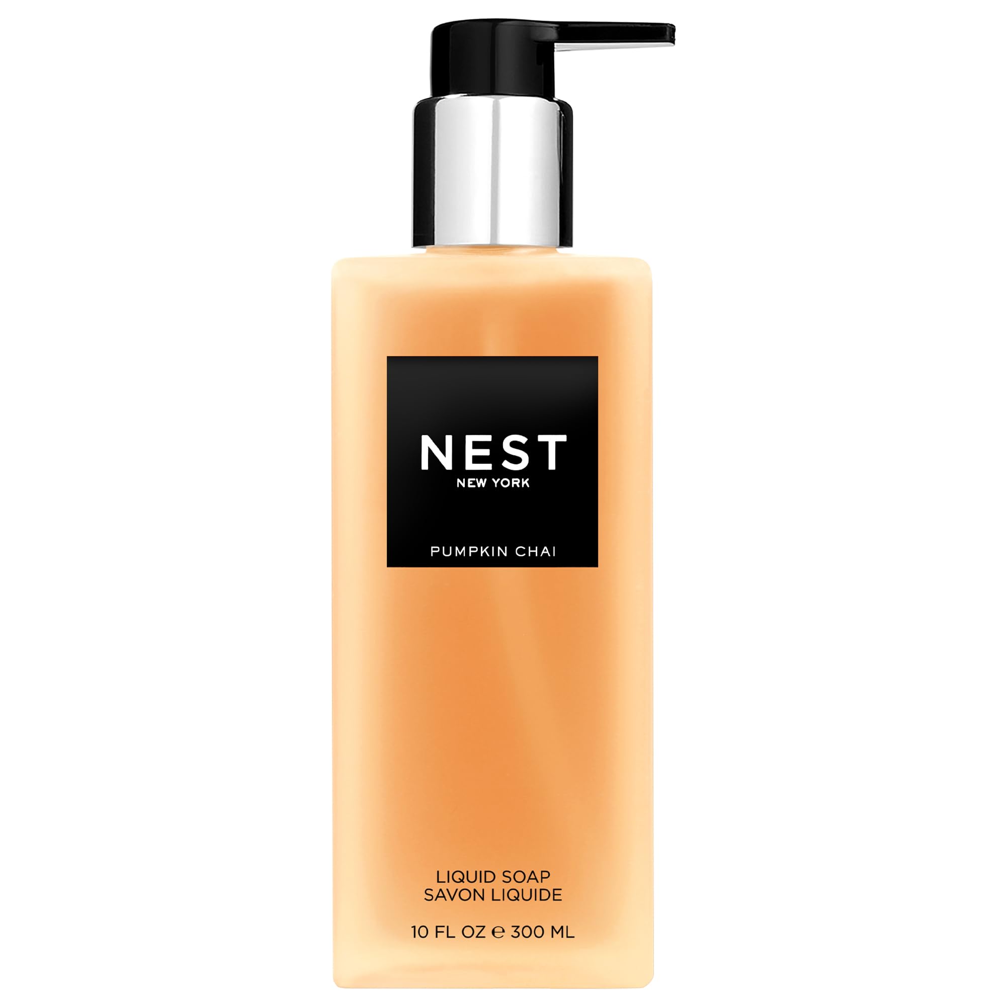 NEST New York Liquid Soap Pumpkin Chai - 10 fl oz - Cleanses Nourishes Skin - Approx 300