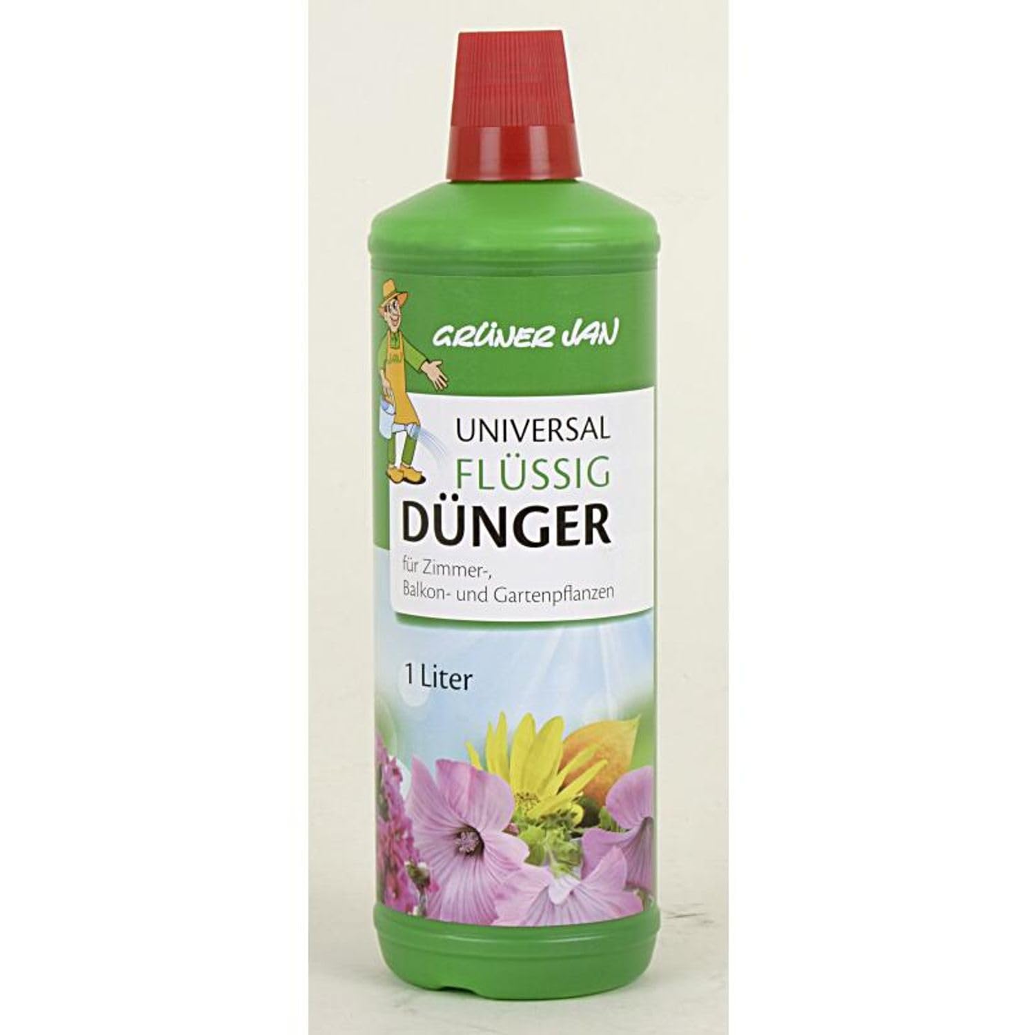 Flüssigdünger 12x1L für Zimmer-, Balkon- & Gartenpflanzen