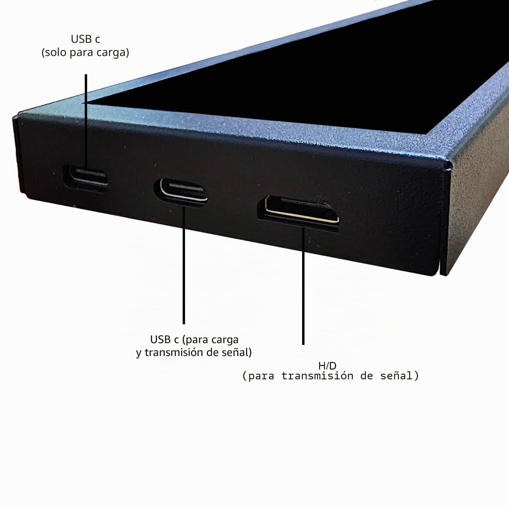 VSDISPLAY Mini Monitor IPS de 7.84 Pulgadas 1280 x 400 Pantalla LCD | como PC/computadora/Velocidad de Temperatura CPU GPU Pantalla Secundaria