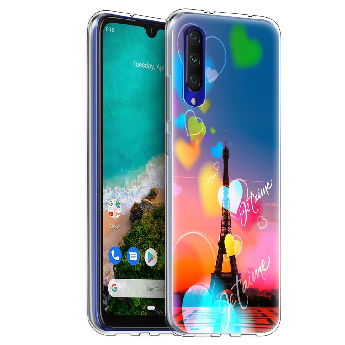 Fashionury "GET AIME Soft Silicone Designer Printed Full Protection Printed Back Case Cover for Xiaomi Mi A3 (B083981TMN) Amazon Price History, Amazon Price Tracker